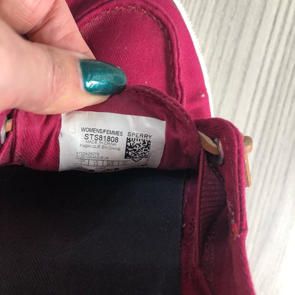 Sperry Top-Slider Memory Foam Slip On Shoes Size 7 - image 6